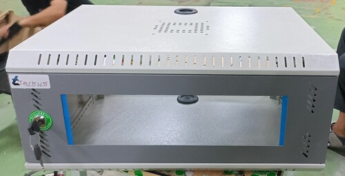 Wall Mount 4U Dvr Cctv Networking Rack By Tarkus Technologies - Capacity: 25 Kg/Day
