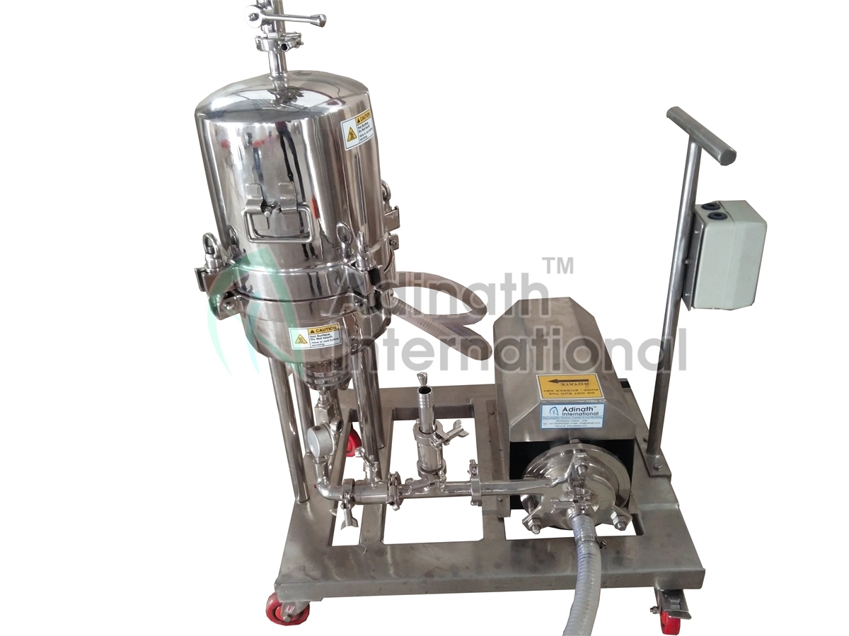 Pharma Filter Press - Mild Steel, 500-800 Kilograms, 220 Volt | High Efficiency, Easy Maintenance, Fast Filter Plate Removal