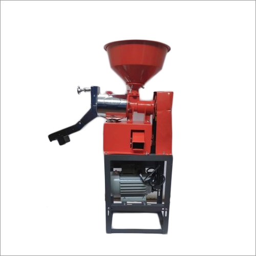 Semi-Automatic Mini Rice Mill Machine