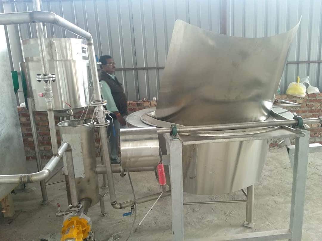 Biomass Pallet Burner Batch Fryer - Automation Grade: Semi Automatic