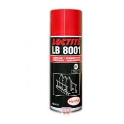 Karimnagar Food Grade NSF Loctite LB 8001 Lubricant - White Mineral Oil, 400ml, Ultra Clear, Formulated to Penetrate Micro-Systems, Food Safe