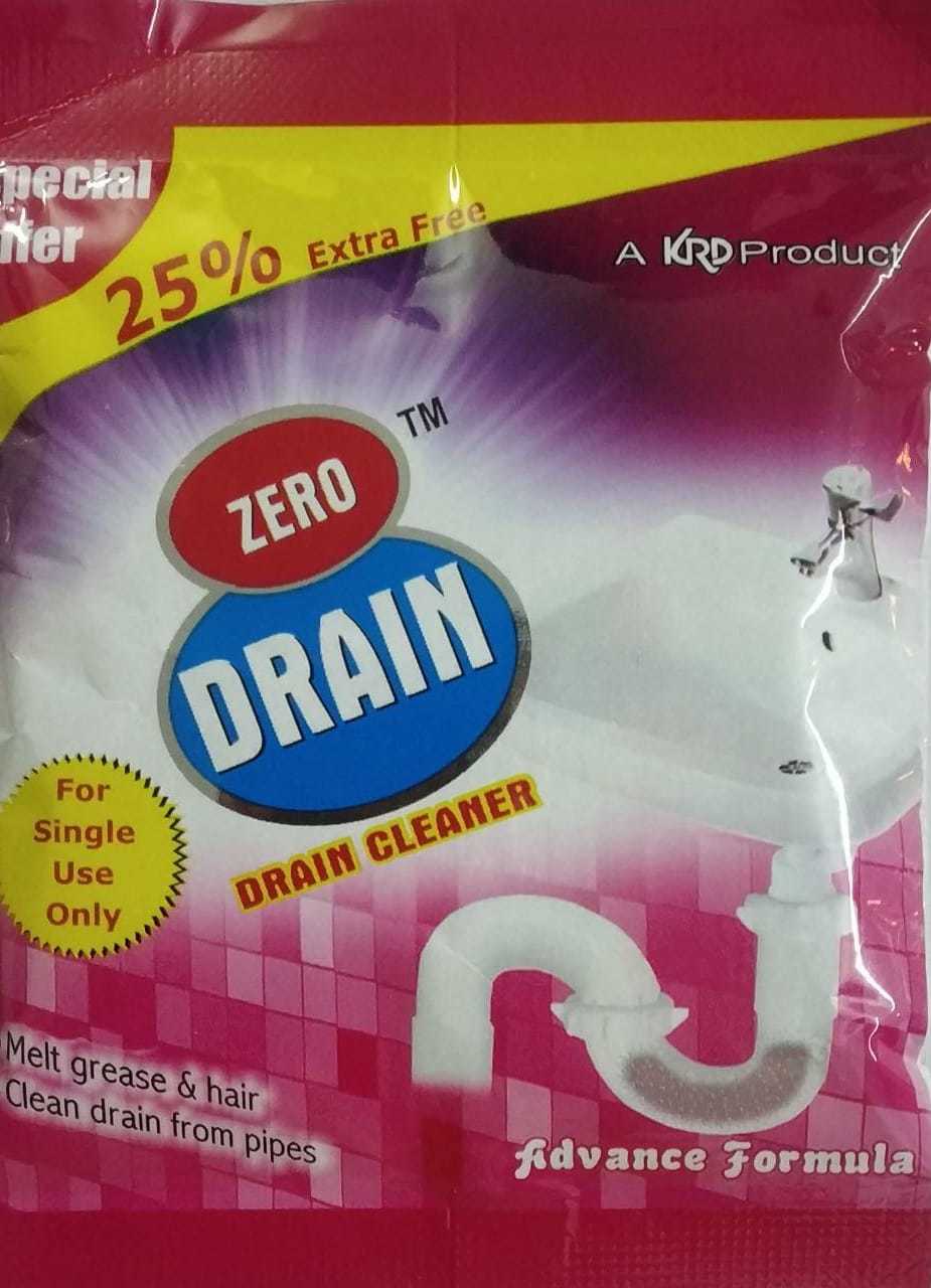 Zero Drain Cleaner Application: Household