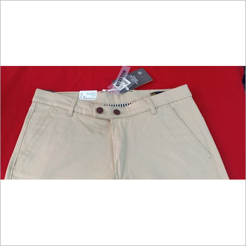 वॉशेबल मेन्स डबल क्लॉथ स्ट्रेचेबल ट्राउज़र