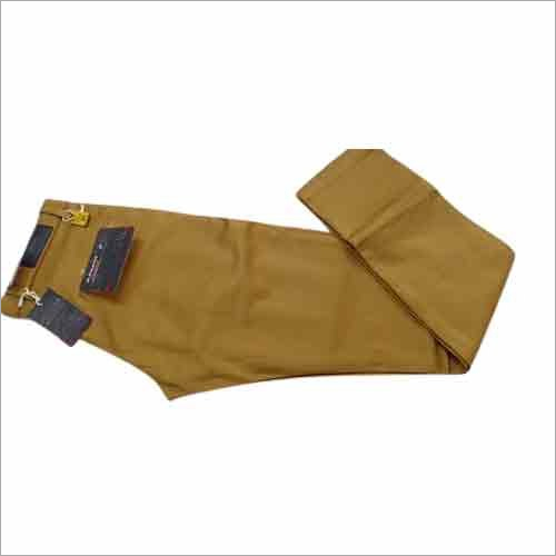 वॉशेबल मेन्स स्लिम फिट कॉटन ट्राउजर