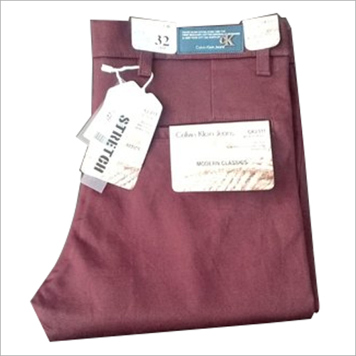 Quick Dry Mens Slim Fit Trouser