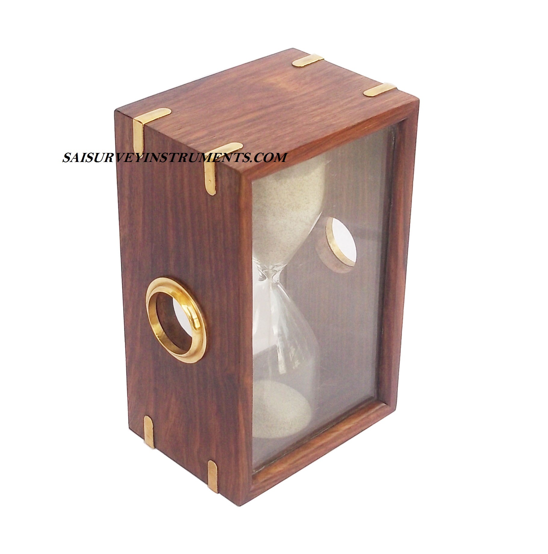 As Shown In Picture Wooden Boxed Sand Timer 5 Minutes