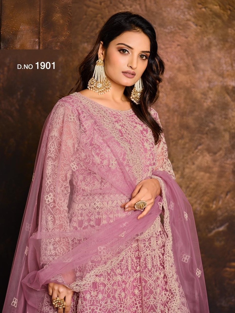 Single Colors Designer Gown