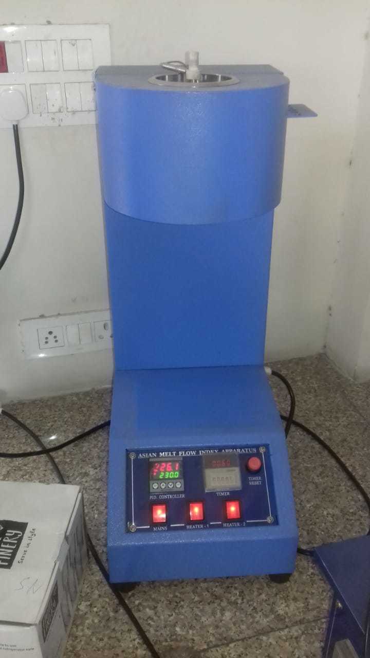 Melt Flow Index Apparatus - Digital Control, 30kg Weight, Blue Color | Mfi Testing At 27â°c And 67% Humidity