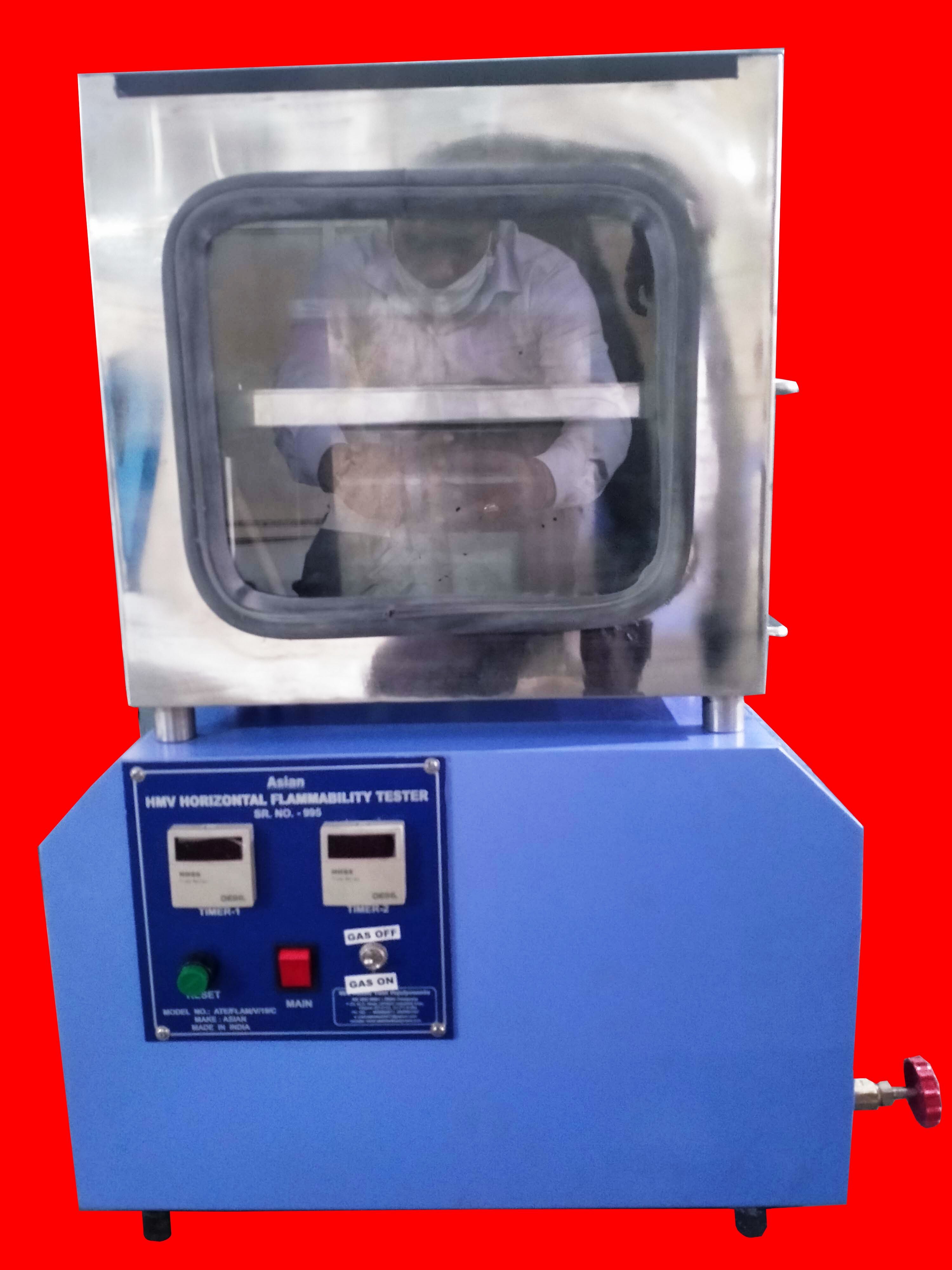 Hmv Horizontal Flammability Tester - Color: Gray