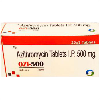 एज़िथ्रोमाइसिन टैबलेट आईपी 500 मिग्रा