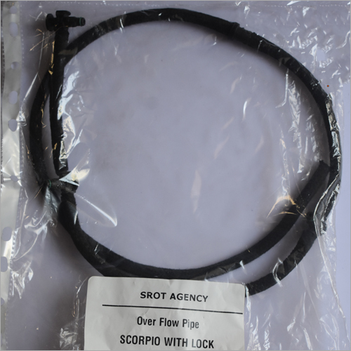 स्कॉर्पियो ओवर फ्लो पाइप लॉक के साथ