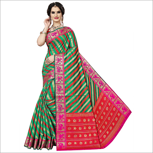 Spring Ladies Casual Silk Saree