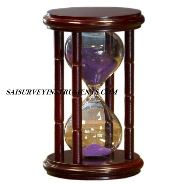 As Shown In Picture Sand Timer Cherry Hourglass Sand Timer With Purple Sand -  (15 Min)