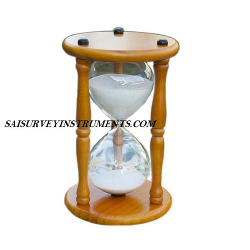 As Shown In Picture Wooden Marine Sand Timer (30 Min)