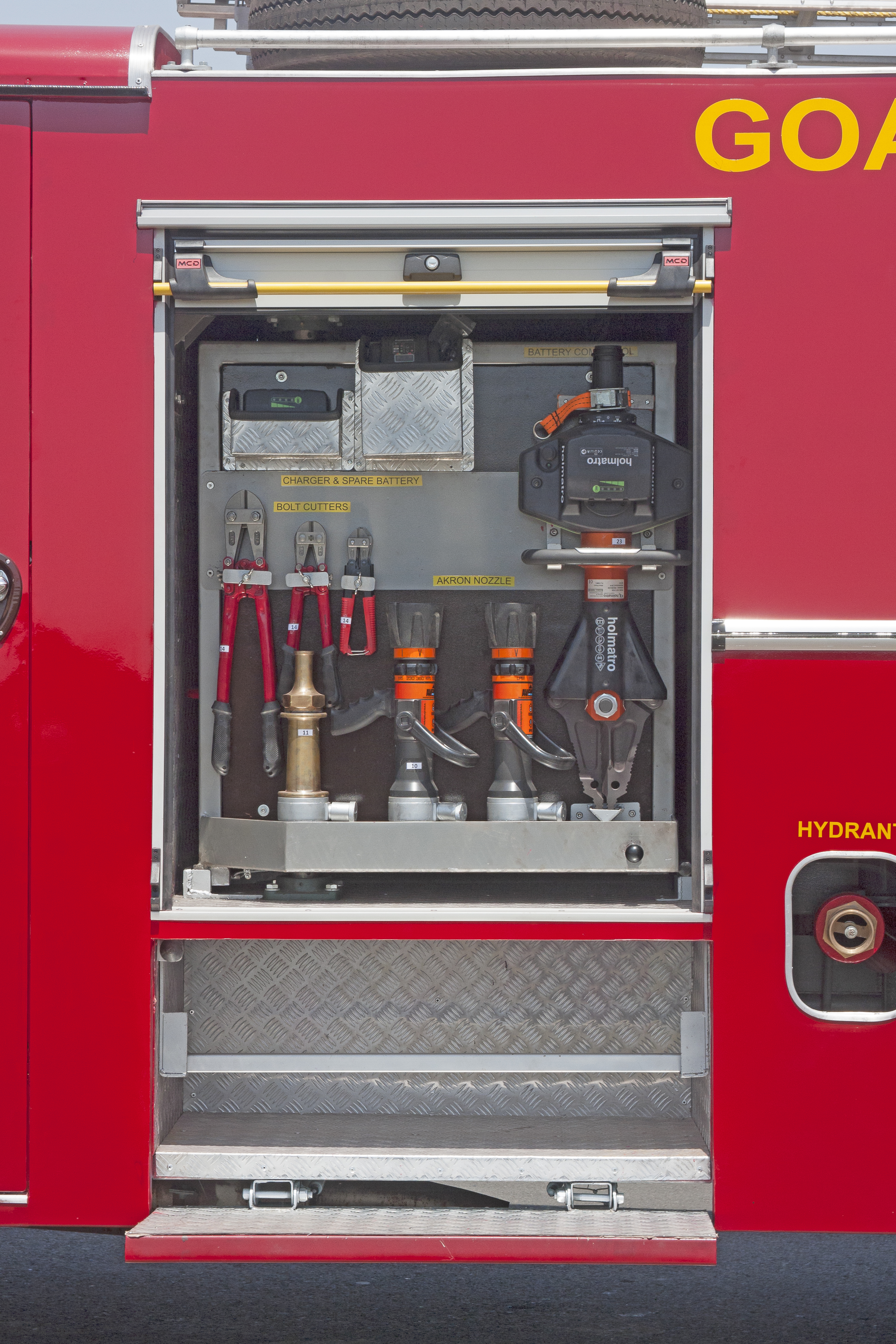 Red Medium Fire Tender