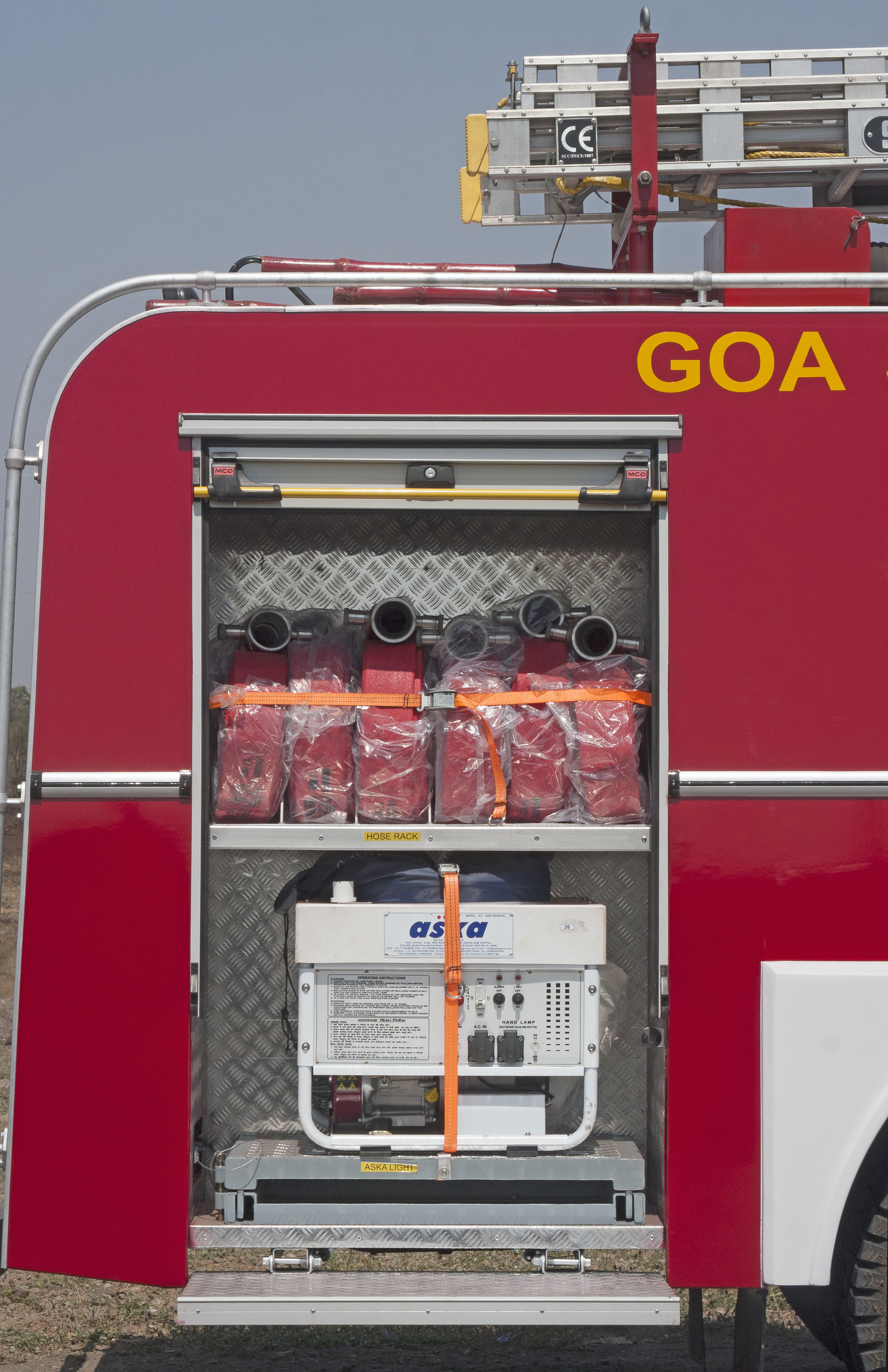 Red Medium Fire Tender