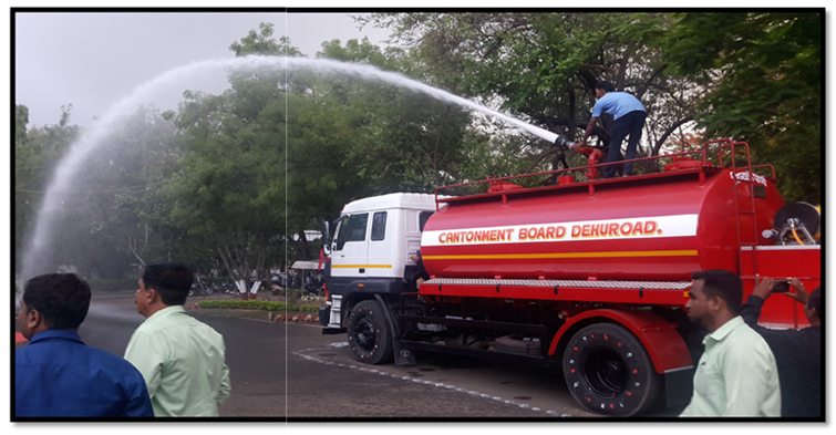 Multi Purpose Water Sprinkler Vehicle Application: Fire Fighting