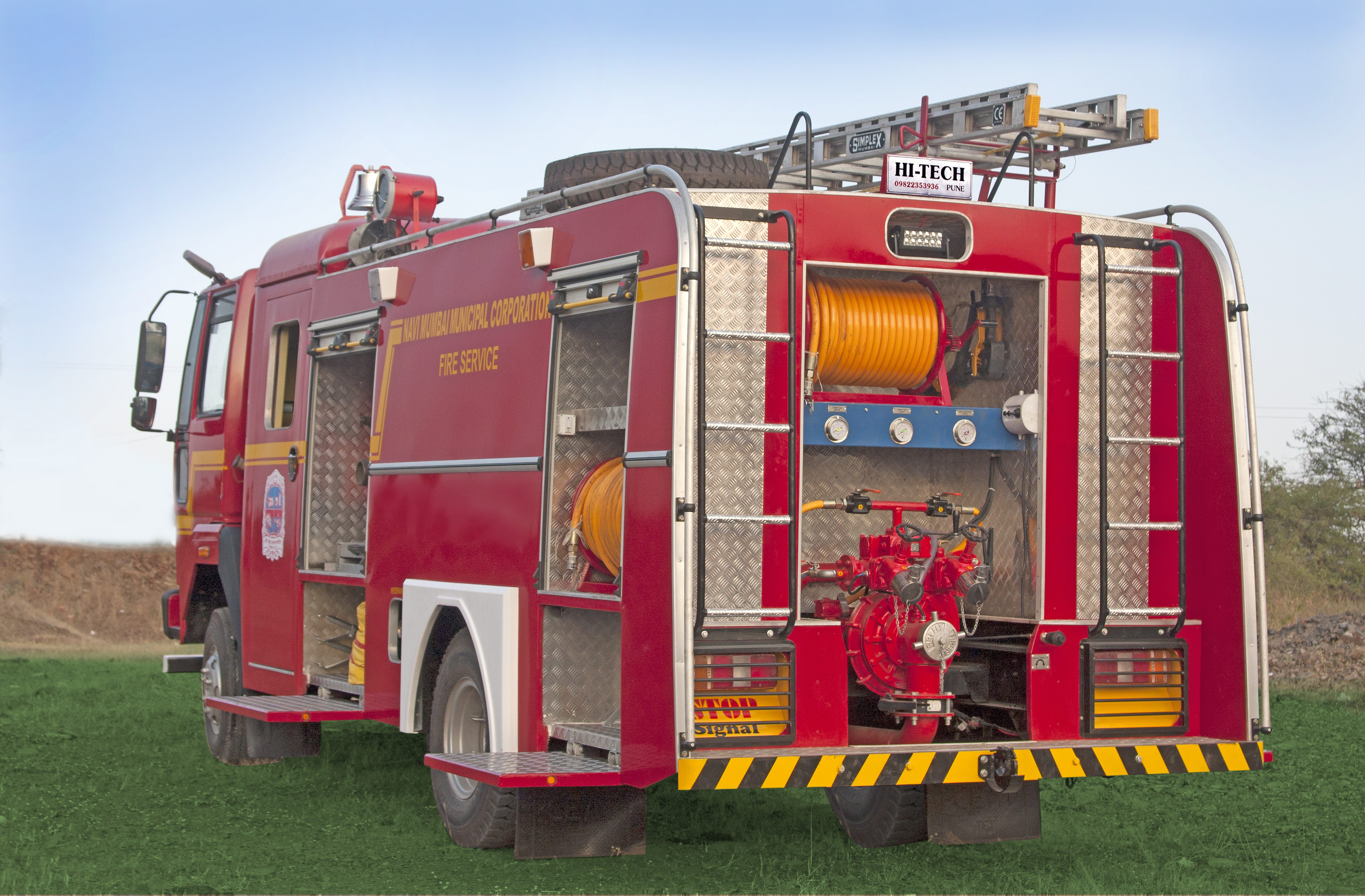 Red Mini Fire Tender
