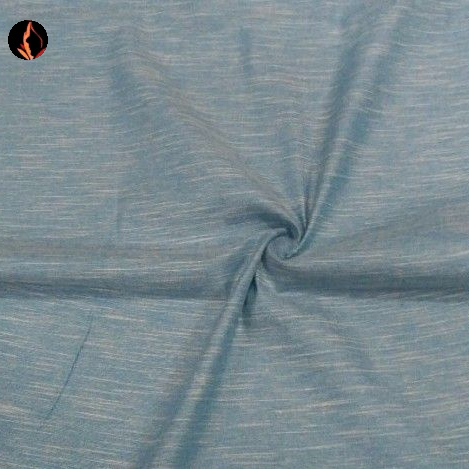 Slub Fabric - Handloom Cotton, 44 Inches Wide X 95 Inches Long, Beige, 140 Gsm | Machine Washable