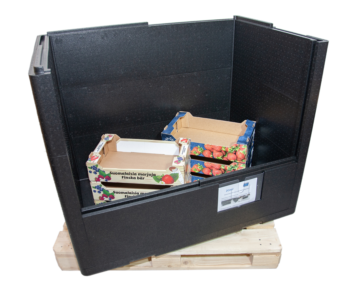 Black Pallet Thermo Cold Box