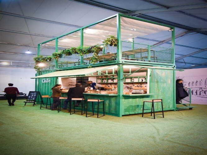 पूर्वनिर्मित मवेशी शेड