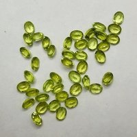 3X5 एमएम पेरिडॉट फेसेटेड ओवल लूज जेमस्टोन ग्रेड: एएए