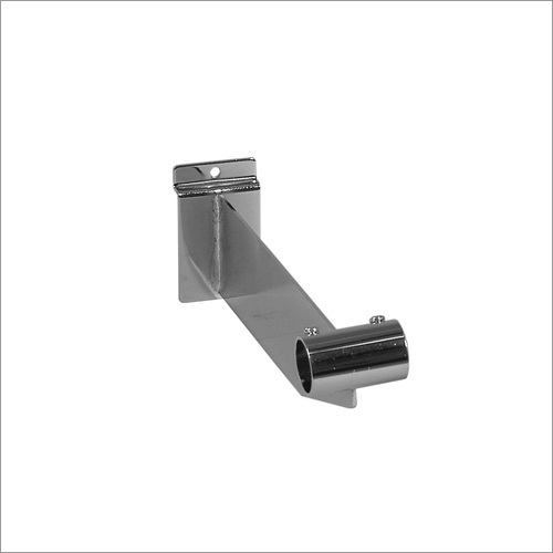 Hangrail Bracket - Steel, 300 mm Length | Chrome Finish, High Tensile Strength, Durable Design