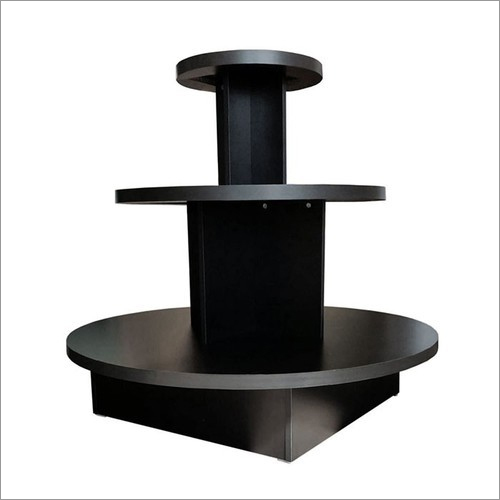 Round Display Table - Durable Fabric And Plastic, Eco-friendly Indoor Furniture Without Rails | Custom Sizes And Designs, Ideal For Product Promotions