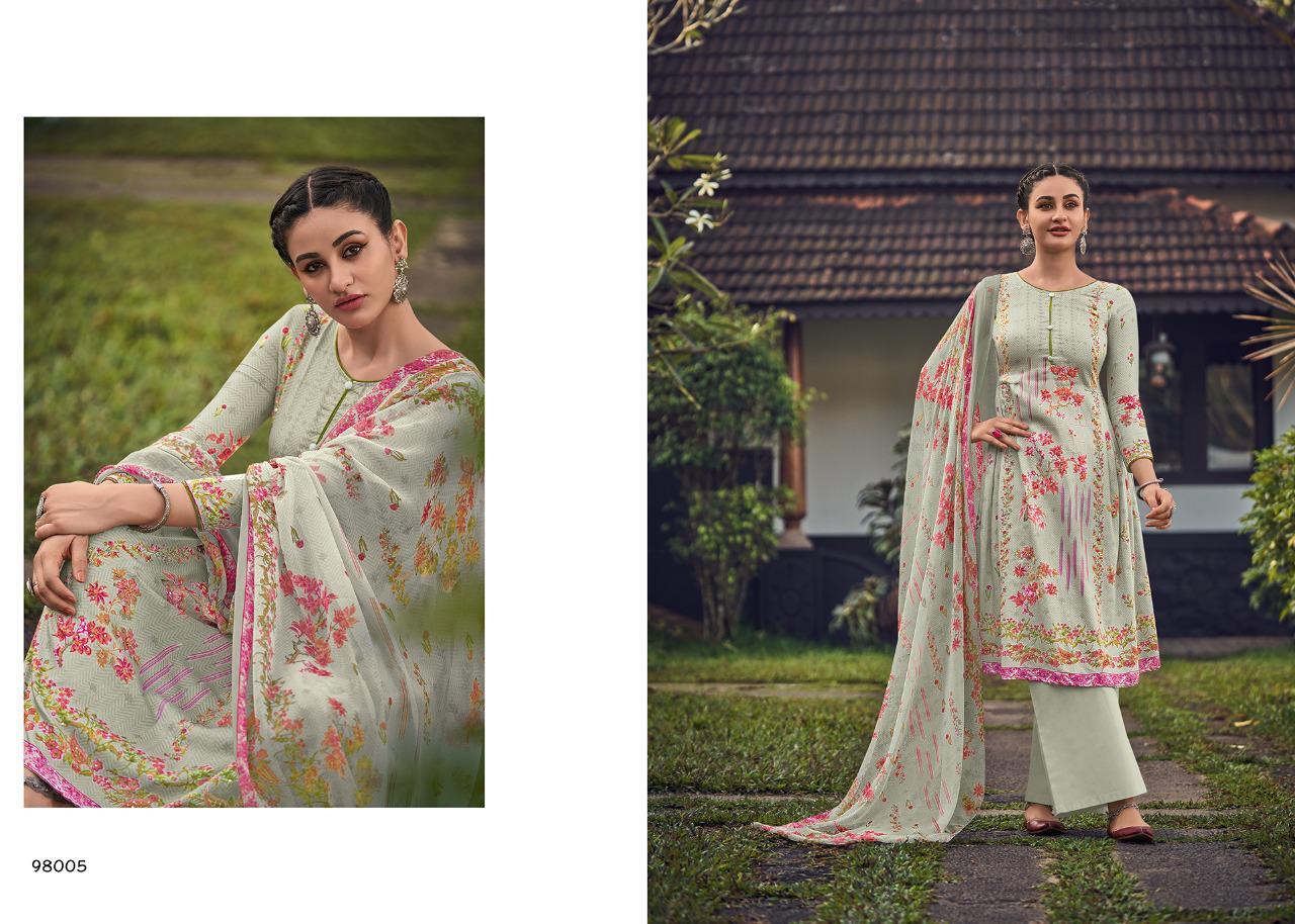 Multi Color Dress Material