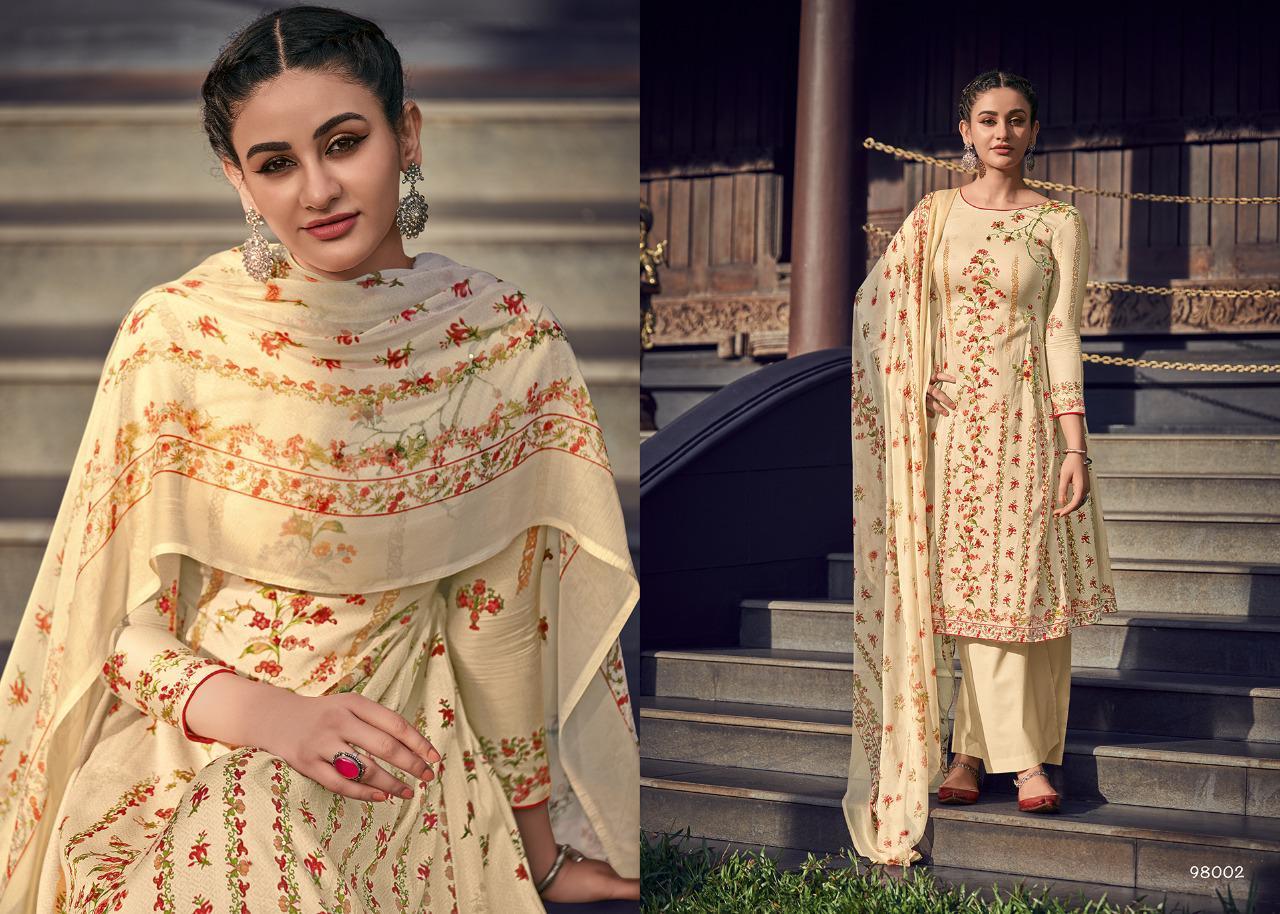 Multi Color Dress Material