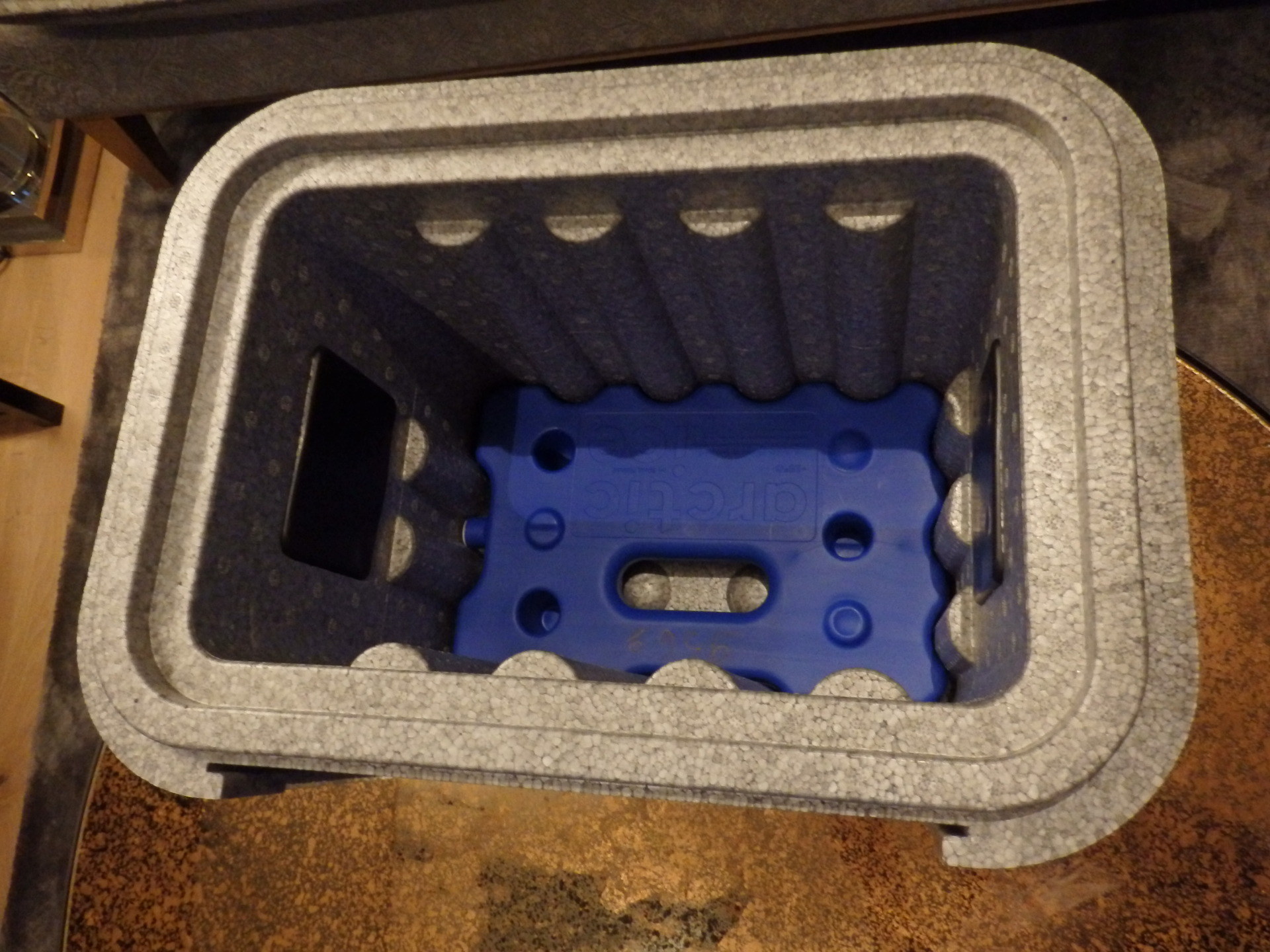Black Long Range Cold Vaccine Carrier Box