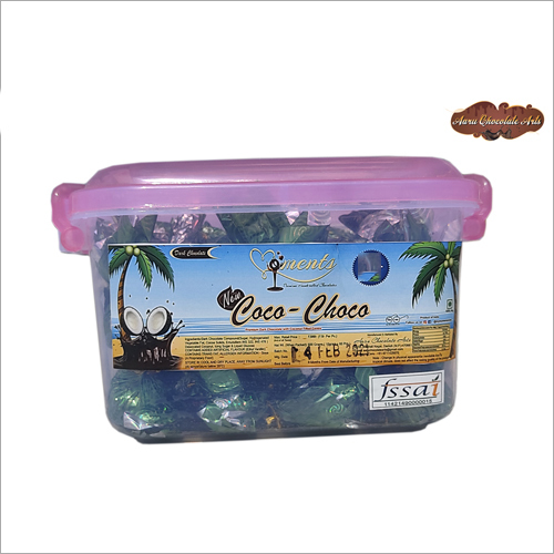 सेंटर फिल्ड कोकोनट बॉल डार्क चॉकलेट