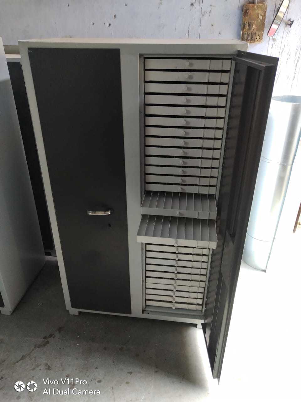 Block Cabinet - 5000, 10000, 20000 Block Capacity | White, 18x21x36 To 36x21x67 Inches, Designed For Wax Block Storage In Histopathology Department