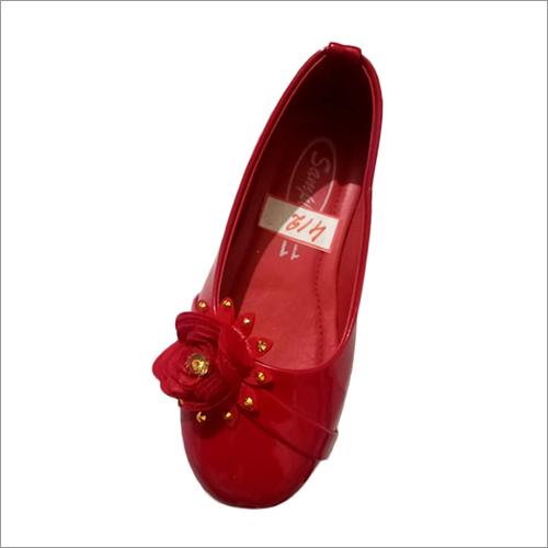 Ladies Designer Heels Bellies - Fancy Bellies, Flat Heel Size | Red Color, Suitable for Any Season, Available in All Sizes