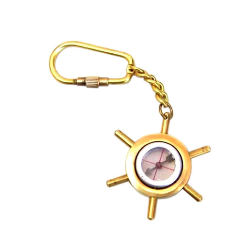 Golden Brass Nautical Key-Chain
