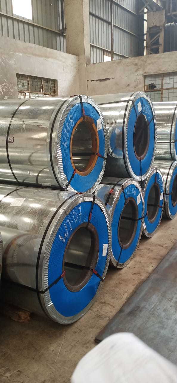 Gp Coil & Gp Sheet - Alloyed Steel, 2000-3000m Length, 0.30-2mm Thickness, Prime Grade, Zinc Plated, High Tensile Strength, Available In Various Diameters