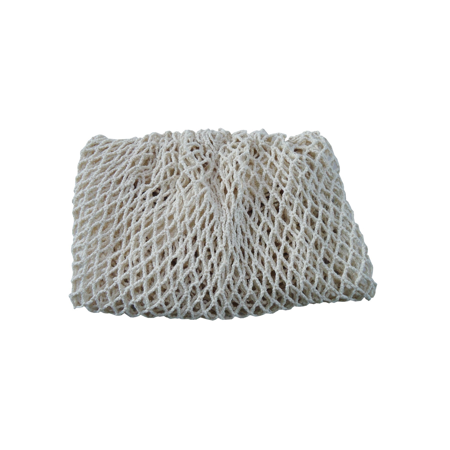 Square Texture Cotton Mesh Grocery Bag With Web Handle Capacity: 2 Kgs Kg/day