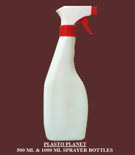 नैरो नेक स्प्रेयर बॉटल की क्षमता: 500 मिली और 1000 मिली मिलीलीटर (एमएल)