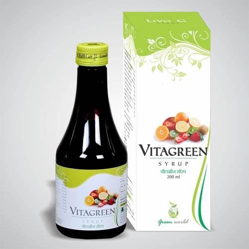Vitagreen Syrup Age Group: For Adults