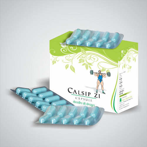 Calsip Zi Capsules Age Group: For Adults