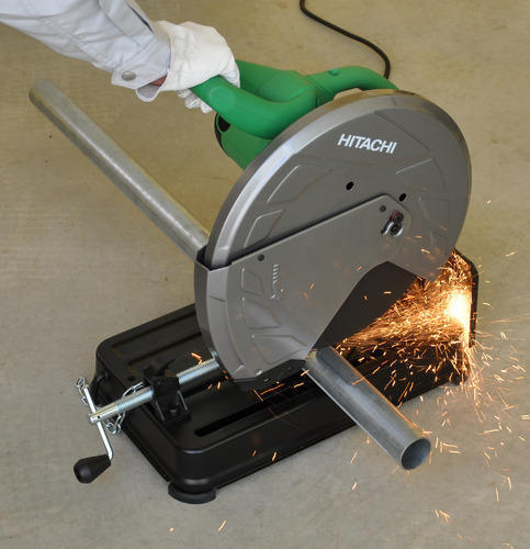 Green Hitachi Cut Off Machine Cc14std