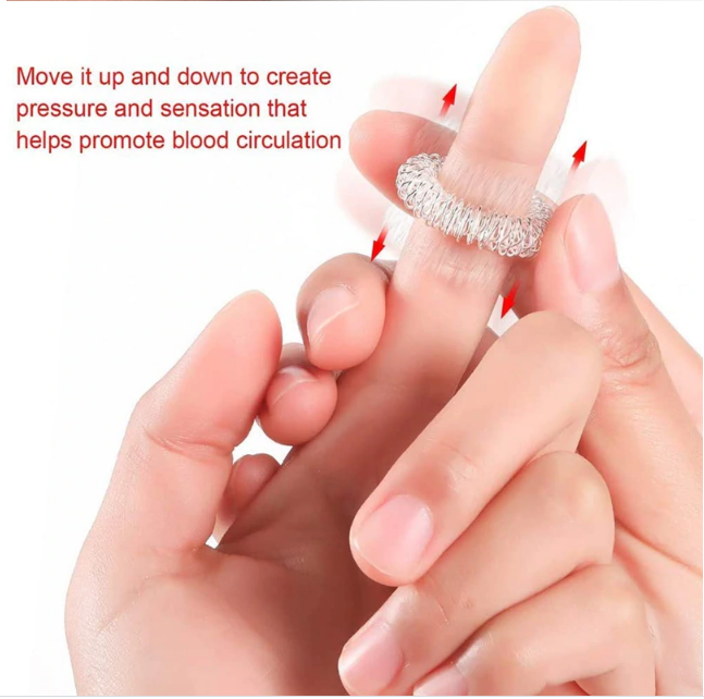 Silver Sujok Ring
