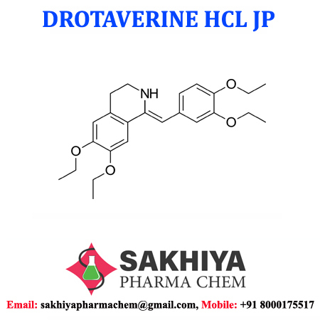 Drotaverine - White Crystalline Powder, 98% To 102% Purity, Sweet Taste And Lemon Smell, Molecular Weight 397.515 G/mol, Enhance Cervical Dilation During Childbirth
