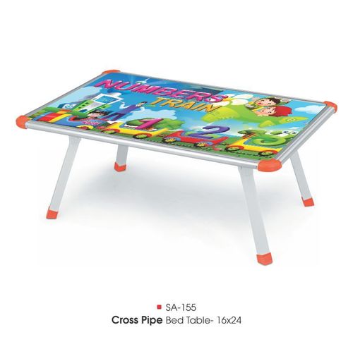 Sa-155 क्रॉस पाइप बेड टेबल (16x24) प्रिंटेड बॉक्स