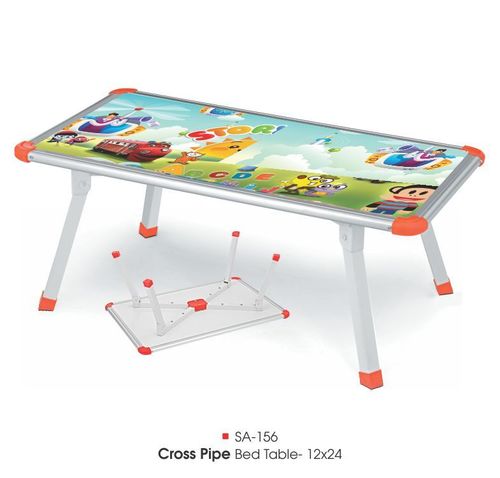 Sa-156 क्रॉस पाइप बेड टेबल (12X24) प्रिंटेड बॉक्स