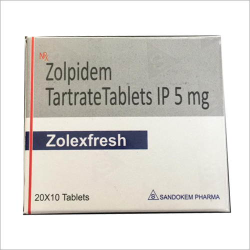 5 Mg Zolpiddem Tartrate Tablets General Medicines