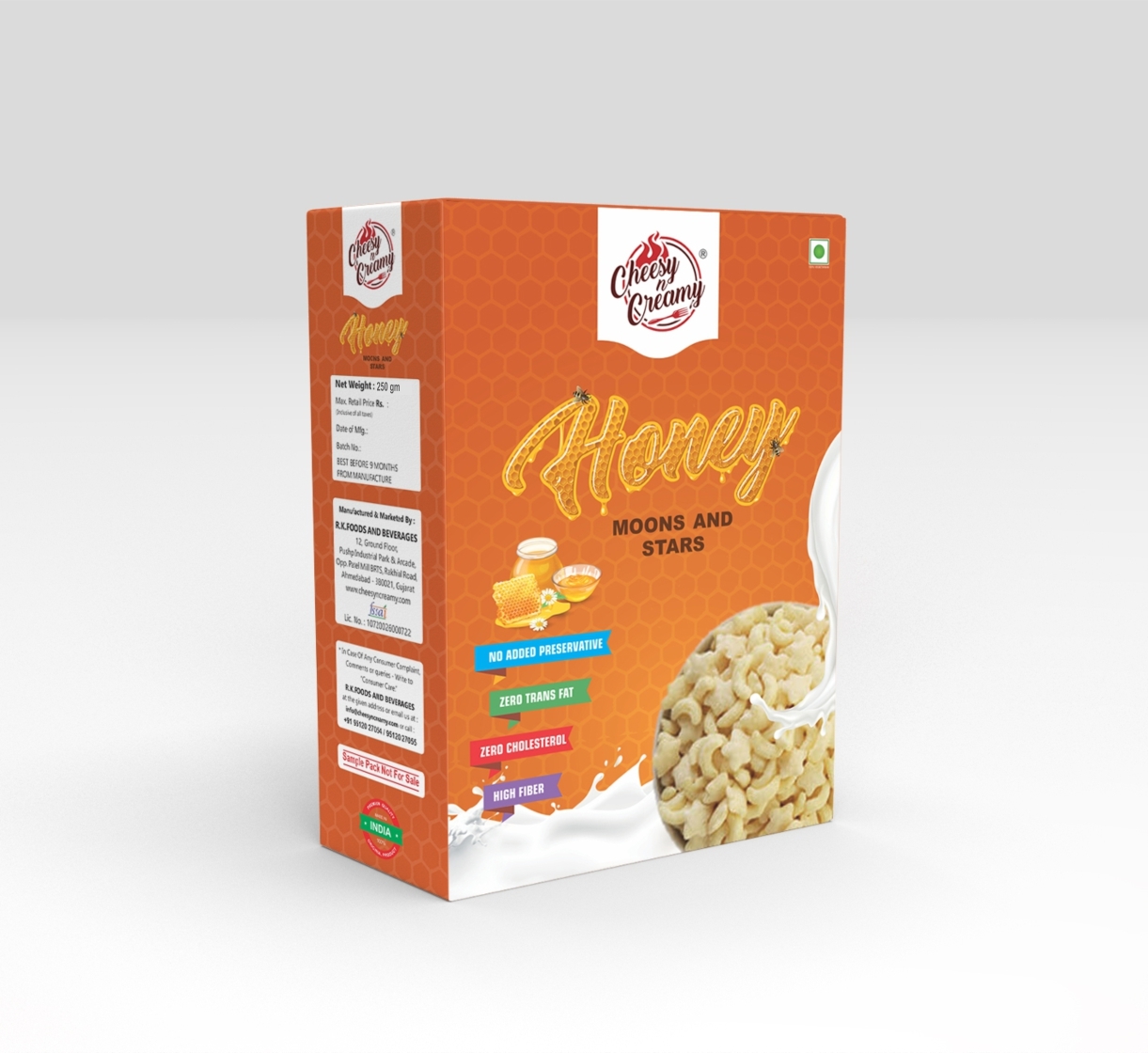 Paper Choco Flakes Box