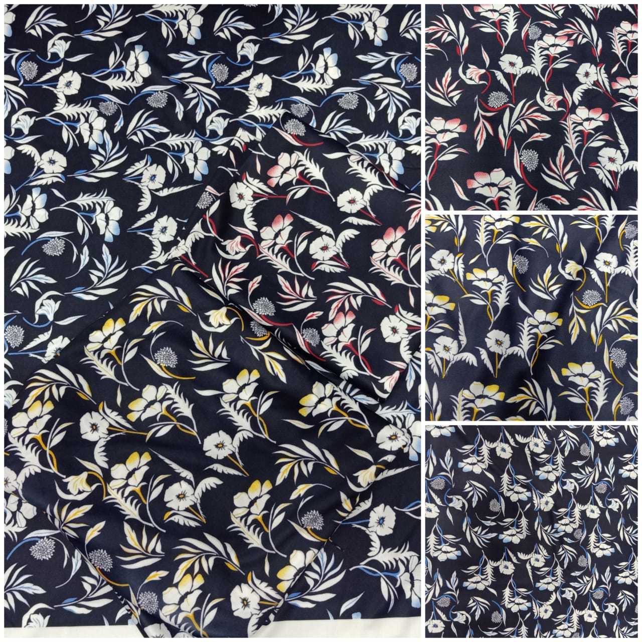 Available Zurich Stretchable Digital Print Lycra Fabric