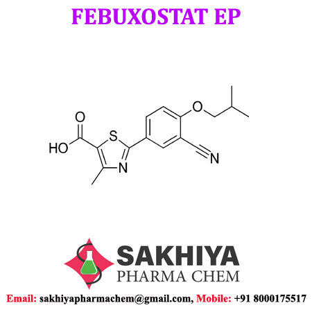 Febuxostate Boiling Point: 132
