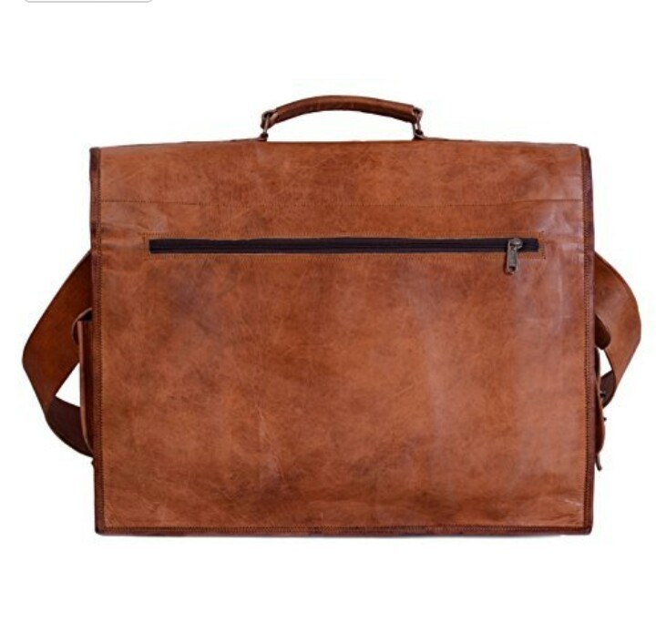 Brown Messenger Handbag